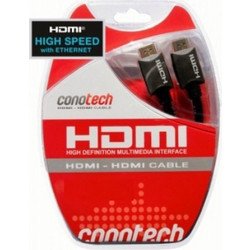 Conotech Καλώδιο HDMI Male to HDMI Male 5m Black