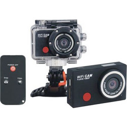 Texon TE-887HDWB Action Camera Full HD με Wifi Μαύρη