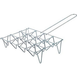 EDM Σχάρα Ψησίματος Χρωμίου με Πόδια 33.5x25cm