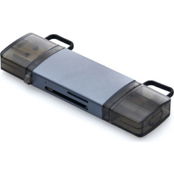 CR370 Card Reader OTG USB-C & USB-A 3.2 Gen 1 για SD / microSD