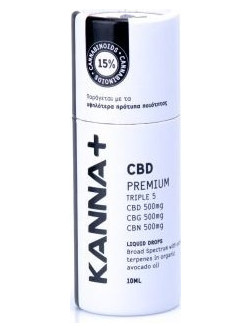 Kanna+ CBD Premium Triple 5 10ml