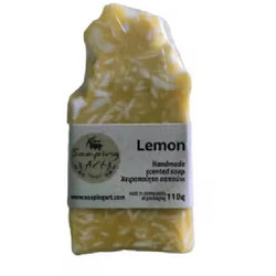 Soaping Art Lemon Χειροποίητο Σαπούνι 110gr