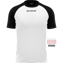 Givova Ανδρικό Αθλητικό T-Shirt Λευκό MAC03.0310