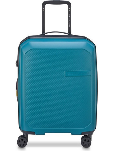 Delsey Anvers 310580322 Βαλίτσα Καμπίνας 54.5x39x21.5cm με 4 Ρόδες Πετρόλ