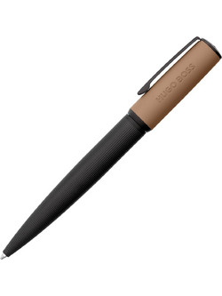 Hugo Boss Arche Iconic Camel Στυλό Διαρκείας 1mm Μπλε