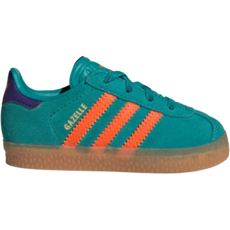 adidas gazelle silver green womens Little Kids adidas Originals Gazelle Shoes Better Scarlet main image 1