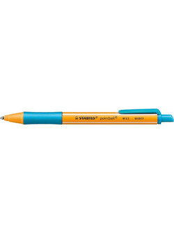 Stabilo Pointball 6030/51 Στυλό Διαρκείας 0.5mm Τιρκουάζ