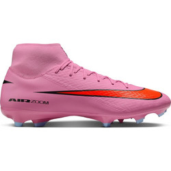 Nike Mercurial Superfly 10 Academy FG/MG FQ1456-600 Ποδοσφαιρικά Παπούτσια με Τάπες και Καλτσάκι Ροζ