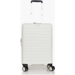 Dielle 100/55 Βαλίτσα Καμπίνας 55x36x20cm με 4 Ρόδες Λευκή
