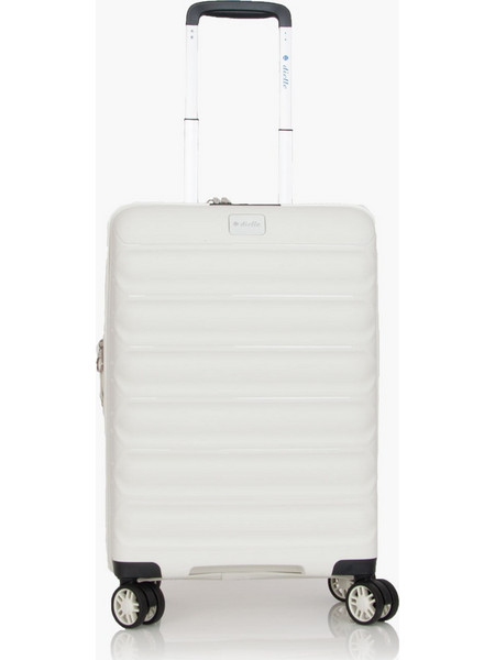 Dielle 100/55 Βαλίτσα Καμπίνας 55x36x20cm με 4 Ρόδες Λευκή