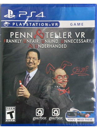 Penn & Teller VR: F U, U, U, & U PS4