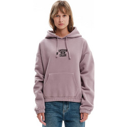 Emerson Γυναικείο Φούτερ Oversized με Κουκούλα & Τσέπες Λιλά 232.EW20.55