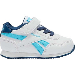 Reebok Royal Jog 3.0 Παιδικά Sneakers Λευκά Τιρκουάζ Navy Μπλε 100209451