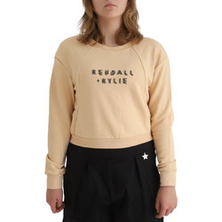 Kendall + Kylie Γυναικείο Φούτερ Μπεζ KKW3911626