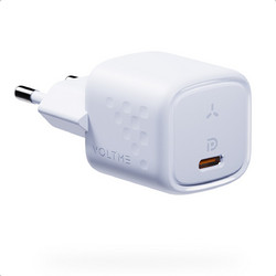 Voltme Revo 30 Mini C Φορτιστής χωρίς Καλώδιο με Θύρα USB-C 30W Quick Charge 3.0 & Power Delivery Purple