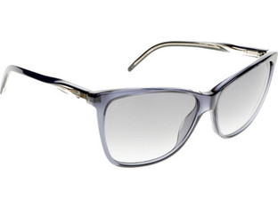Gucci GG3640/S 0WT Γυναικεία Γυαλιά Ηλίου Πεταλούδα Κοκάλινα Μαύρα με Μαύρο Φακό