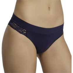Dreams Γυναικείο Slip με Δαντέλα Navy Μπλε 956-DRM