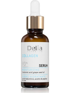 Delia Cosmetics Collagen Αντιγηραντικό Ενυδατικό Serum Προσώπου με Κολλαγόνο & Υαλουρονικό 30ml