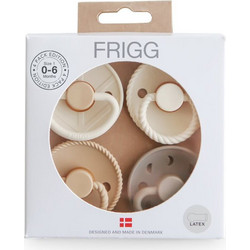 Frigg Πιπίλες Καουτσούκ Crystal Sparkle 0-6m 4τμχ