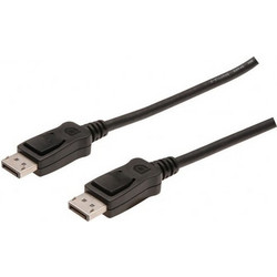 Digitus Καλώδιο DisplayPort 1.2 to DisplayPort Male 15m Black AK-340100-150-S