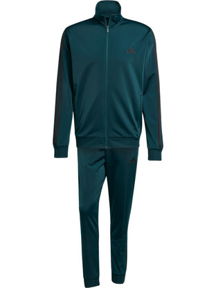 Adidas Sportswear Tricot Track Suit Ανδρικό Σετ Φόρμας με Λάστιχο Πετρόλ JX5502