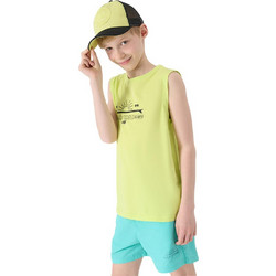 4F Παιδικό T-Shirt Αμάνικο Lime 4FJWSS25TSLEM163-45S