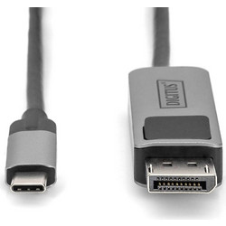 Digitus Καλώδιο DisplayPort 1.4 to USB-C Male 2m Black DB-300334-020-S