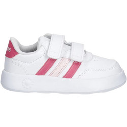 Adidas Breaknet Παιδικά Sneakers Λευκά Φούξια JS3676