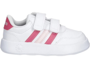 Adidas Breaknet Παιδικά Sneakers Λευκά Φούξια JS3676