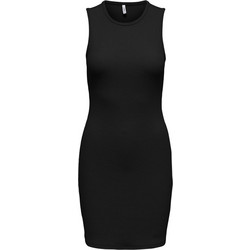 Only Mini Καλοκαιρινό Καθημερινό Φόρεμα Μαύρο 15367540