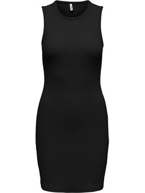 Only Mini Καλοκαιρινό Καθημερινό Φόρεμα Μαύρο 15367540