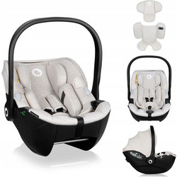 Lionelo Moxie Κάθισμα Αυτοκινήτου i-Size 0-13kg Beige 5903771722957