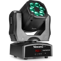 Beamz Panther 80 Φωτορυθμικό Προβολέας LED PAR DMX με Ρομποτική Κεφαλή RGBW