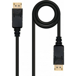 Nanocable Καλώδιο DisplayPort 1.2 to DisplayPort Male 5m Black 10.15.2305