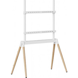 Gembird Floor Stand Βάση Τηλεόρασης Δαπέδου 55"-86" έως 40kg White
