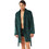 Minerva Χειμωνιάτικη Ανδρική Ρόμπα Fleece Χακί 96-71140-298