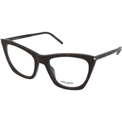 Saint Laurent SL214 002 Γυναικείος Σκελετός Γυαλιών Οράσεως Κοκάλινος Καφέ