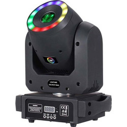 Light4me 100 SPOT Ring Φωτορυθμικό Προβολέας LED DMX με Ρομποτική Κεφαλή