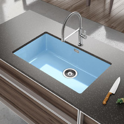 Apell Ferrara Υποκαθήμενος Νεροχύτης Πορσελάνης Light Blue 71x40cm