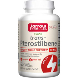 Jarrow Formulas Trans-Pterostilbene 50mg 60 Κάψουλες