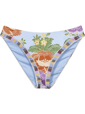 Solano Bikini Slip Floral Γαλάζιο Πολύχρωμο 3540