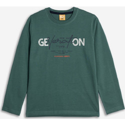 Funky Παιδικό T-Shirt Μακρυμάνικο Κυπαρισσί 226-106117-1
