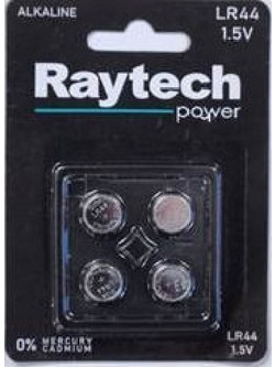 Raytech Power LR44 4τμχ