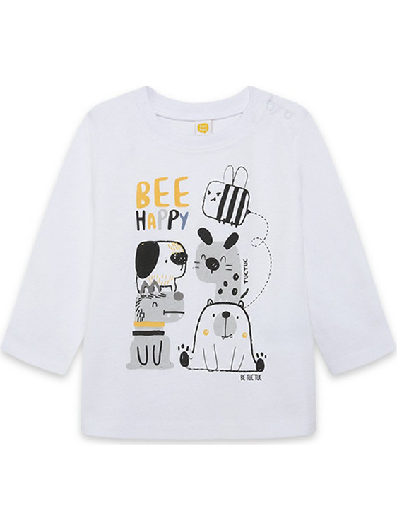 Tuc Tuc Παιδικό T-Shirt Μακρυμάνικο Λευκό 11310119