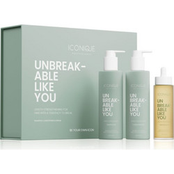 Iconique Unbreakable Like You Σετ Περιποίησης Μαλλιών Conditioner 250ml + Serum 100ml + Σαμπουάν 250ml