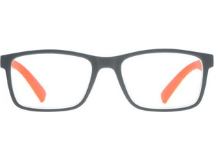 Frog Optical F322 Ανδρικά Γυαλιά Πρεσβυωπίας +2.00 Κοκάλινα Γκρι Πορτοκαλί