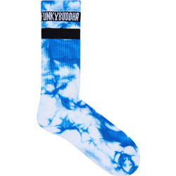 Funky Buddha Ανδρικές Κάλτσες Ψηλές με Σχέδια Royal Blue FBM009-393-10