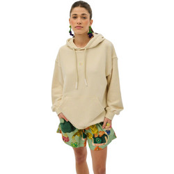 PCP Γυναικείο Φούτερ Oversized με Κουκούλα & Τσέπες Εκρού 2025S17-0000