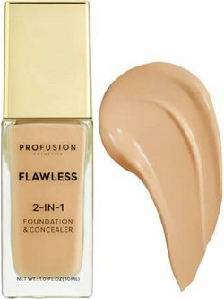 Profusion Flawless 2 in 1 Golden Beige Liquid Foundation 30ml