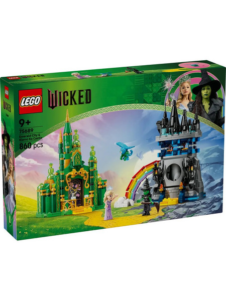 Lego Wicked Emerald City & Kiamo Ko Castle για 9+ Ετών 75689